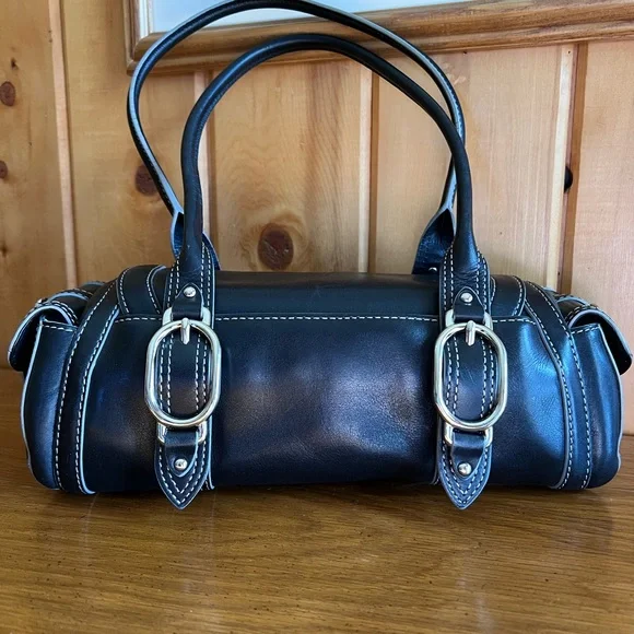 Black Leather Cole Haan Bag - Picture 3 of 7